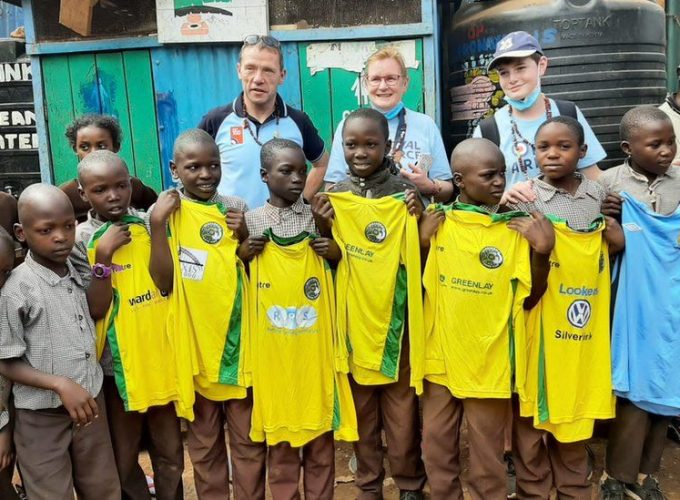 Charity trip in Africa